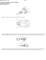 Honda Axle Shaft Installation guide