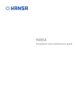 Hansa 5460 HansaVantis Style Washbasin Fitting Single-Lever Mixer Installation guide