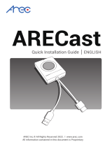 Arec st Content Sharing Wirelessly Installation guide
