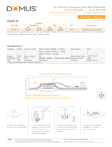 DOMUS LIGHTING AQUA-13 Installation guide