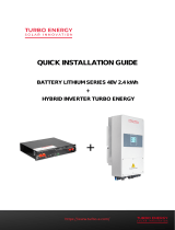 Turbo Energy 48V 2.4 kWh Installation guide