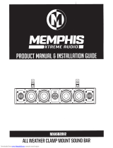 Memphis Audio MXASB20V2 Installation guide