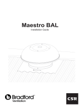 Bradford Ventilation Maestro BAL Installation guide