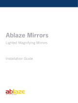 Thermogroup Ablaze Lighted Magnifying Mirrors Installation guide