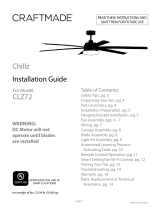 Craftmade CLZ72 Installation guide