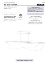 VISUAL COMFORT 700LSNYR Installation guide