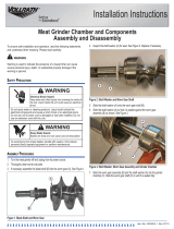 Vollrath Grinder, Installation guide