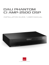Dali AMP-2500 Installation guide