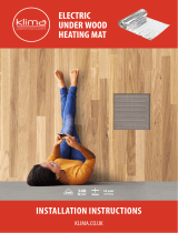 klima Electric Underwood Heating Mat Installation guide