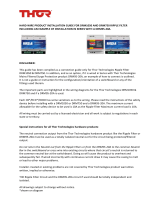 Thor DRM1050 Installation guide
