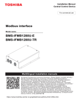 Toshiba BMS-IFMB1280U-E Installation guide