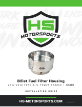 H S MOTORSPORTS 121008 Installation guide