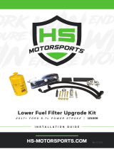 H S MOTORSPORTS 121006 Installation guide