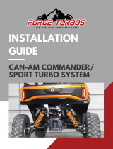 FORCE TURBOS Can-Am Maverick Sport Turbo System Kit Installation guide