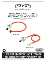 Cadac 343 Installation guide