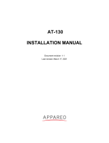 Appareo AT-130 Installation guide