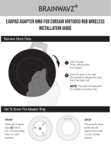 Brainwavz Earpad Adapter Ring Installation guide