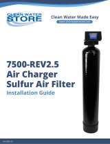 CLEAN WATER STORE 7500-REV2.5 Installation guide