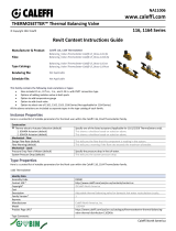 Caleffi 116 Series Installation guide