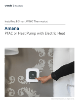 Amana E-Smart W960 Installation guide