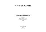 Fisher & Paykel 9 Series User guide