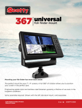 Scotty367 Universal Fish Finder Mount-Complete Features/
