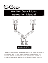 Ergear Monitor Desk Mount User manual