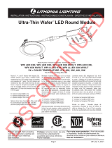 Lithonia Lighting WF3 LED XXK User manual