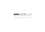 Rode CASTER PRO II User manual