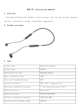 WingsWSE-01 Neck Mounted Bluetooth Headset