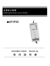 Oscilloscope UT-P33 User manual