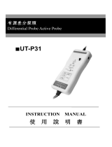UNI-T UNI-T UT-P31 Differential Probe Active Probe User manual