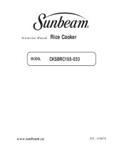 Sunbeam CKSBRC165-033 User manual