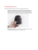 Pivo Remote Control User manual