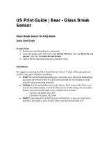 Bear Glass Break Sensor for Ring Alarm User manual
