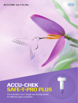 Accu-Chek Safe-T-Pro Plus Blood Lancet User manual