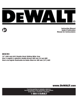 DeWalt DCS781 User manual
