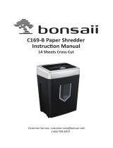 Bonsaii C169-B User manual