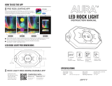 Aura 8PC LED Rock Light User manual