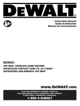 DeWalt DCV501 User manual