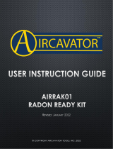 AIRCAVATOR AIRRAK01 User manual