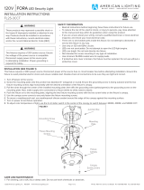 American Lighting FL2S-3CCT User manual