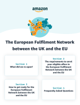 Amazon The European Fulfilment Network between the UK and the EU User manual