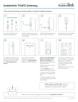 SuddenLink TG1672 User manual