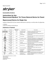 Stryker Reprocessed MyoSure XL Tissue Removal Device for Fluent User manual