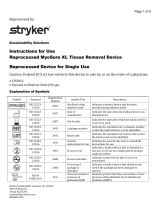 Stryker Reprocessed MyoSure XL User manual
