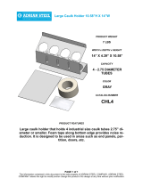 Adrian Steel CHL4 User manual