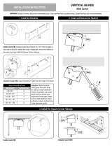 ALTA WINDOW FASHIONS Vertical Blinds User manual