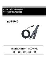 UNI-T UNI-T UT-P40 AC DC Current Probe User manual