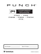 Rockford Fosgate P152-S User manual